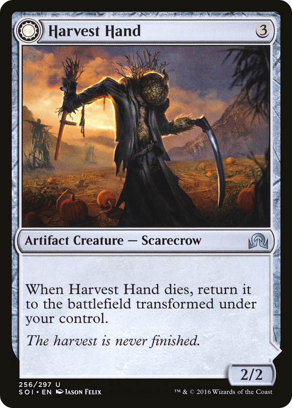 Harvest Hand // Scrounged Scythe (soi)