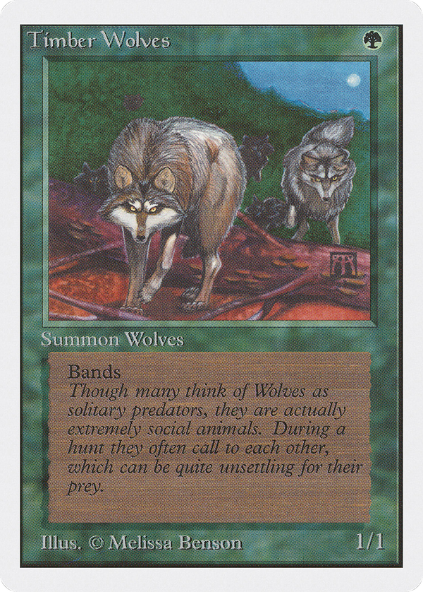 Timber Wolves (2ed)