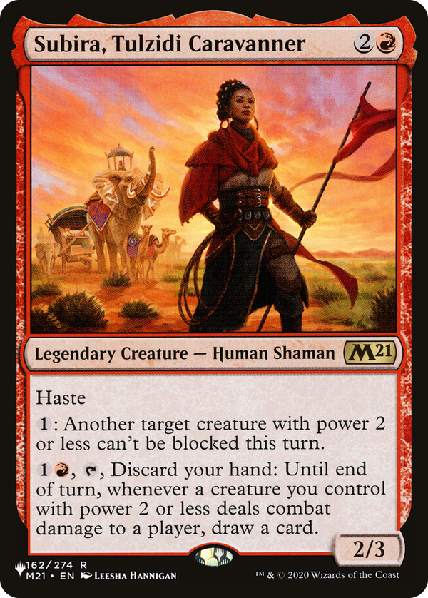 Subira, Tulzidi Caravanner (plst)
