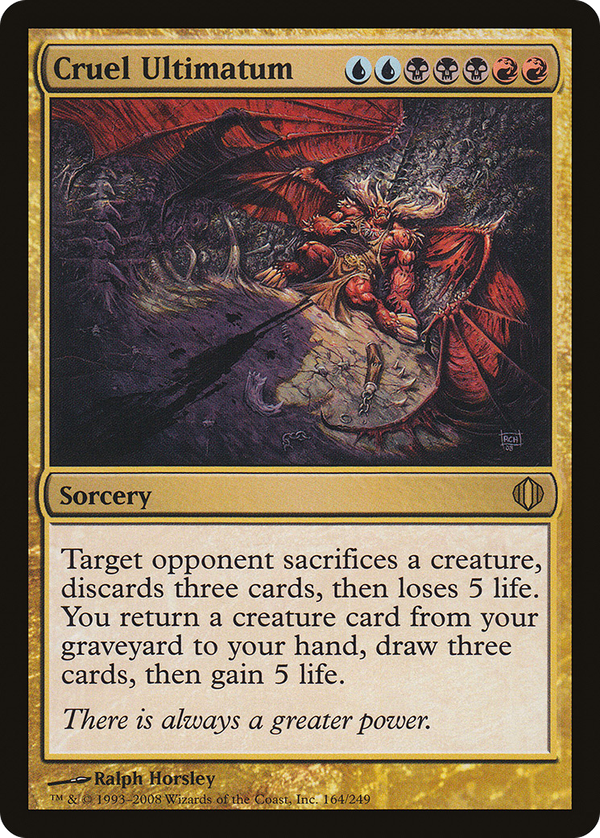 Cruel Ultimatum (ala)