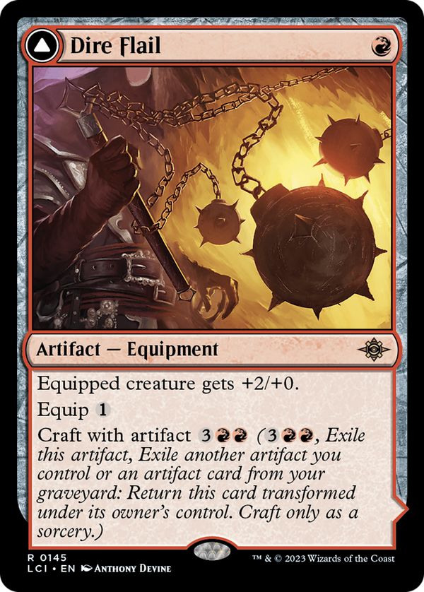 Dire Flail // Dire Blunderbuss (lci)