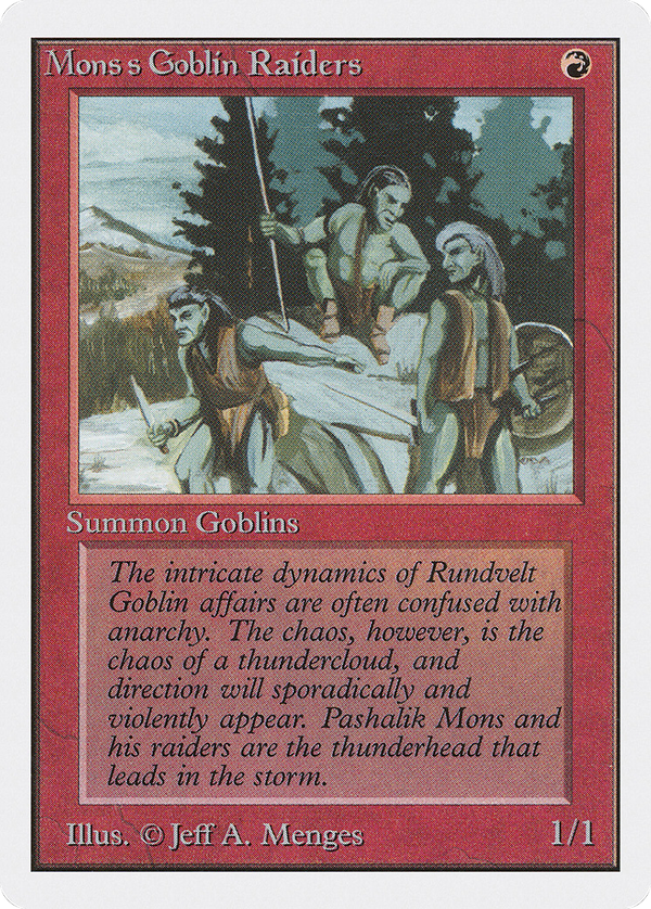 Mons's Goblin Raiders (2ed)