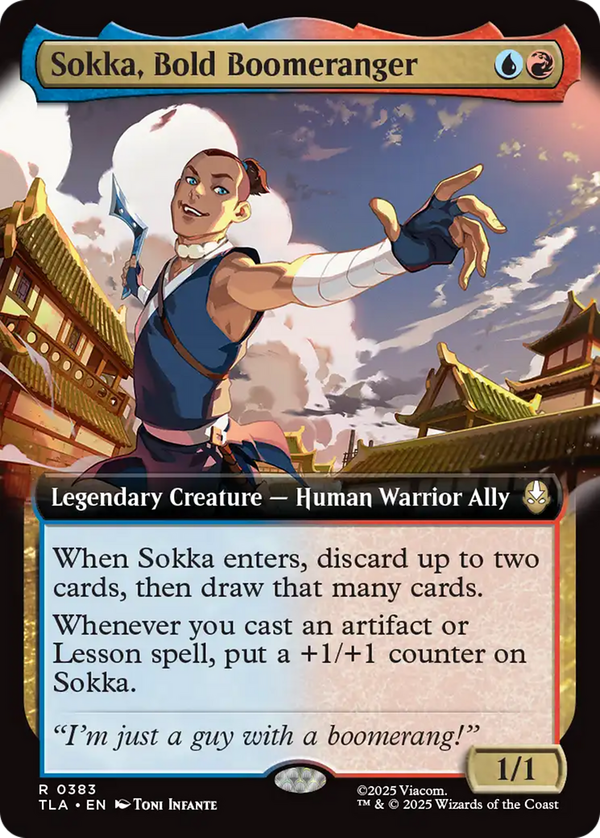 Sokka, Bold Boomeranger (tla)