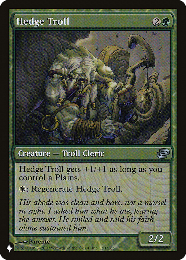 Hedge Troll (plst)