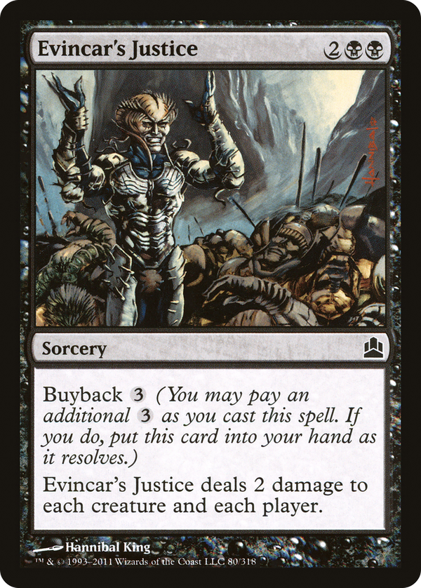 Evincar's Justice (cmd)