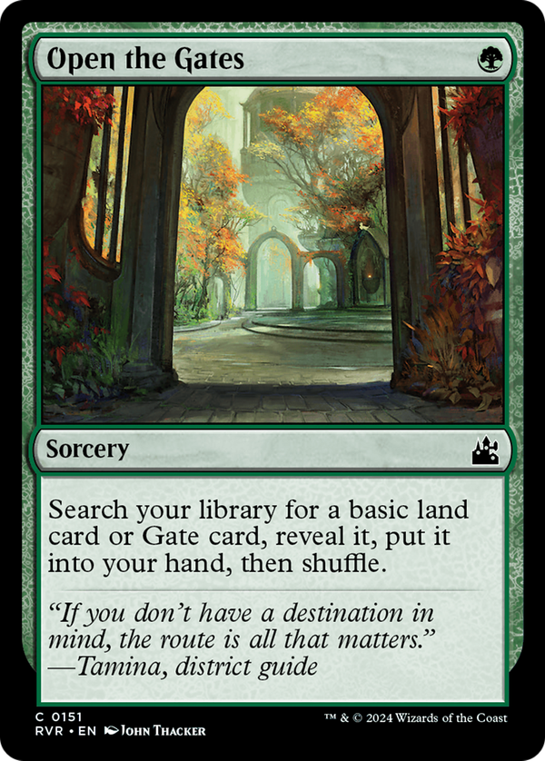 Open the Gates (rvr)