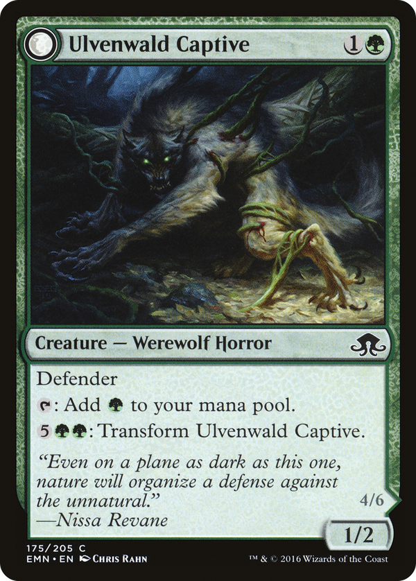 Ulvenwald Captive // Ulvenwald Abomination (emn)