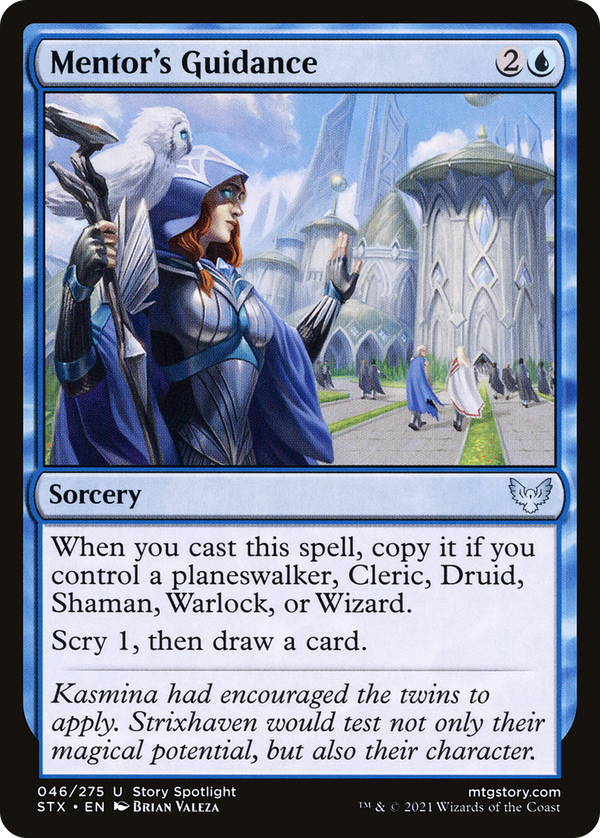 Mentor's Guidance (stx)