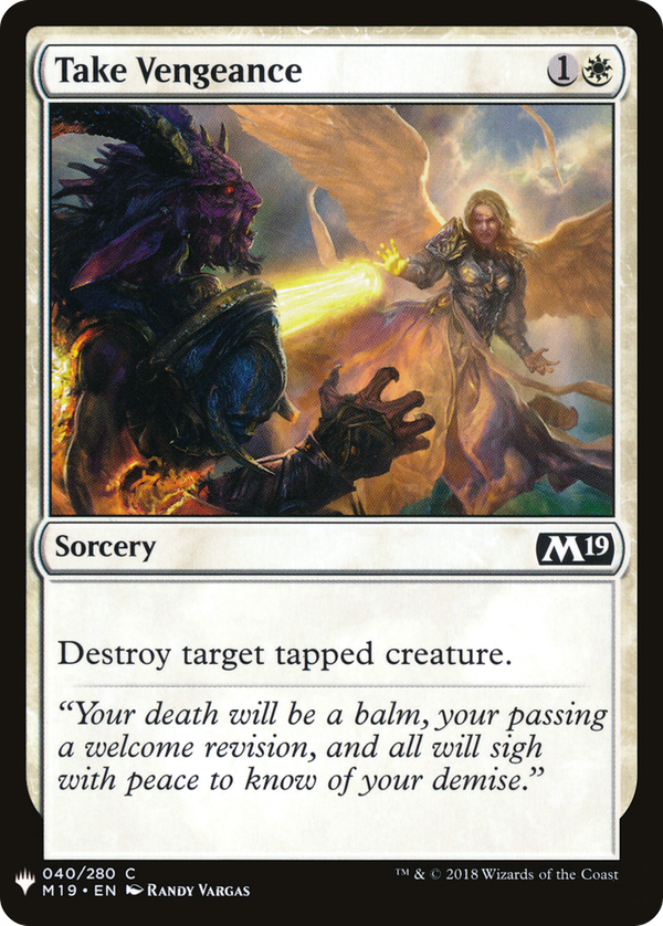 Take Vengeance (plst)
