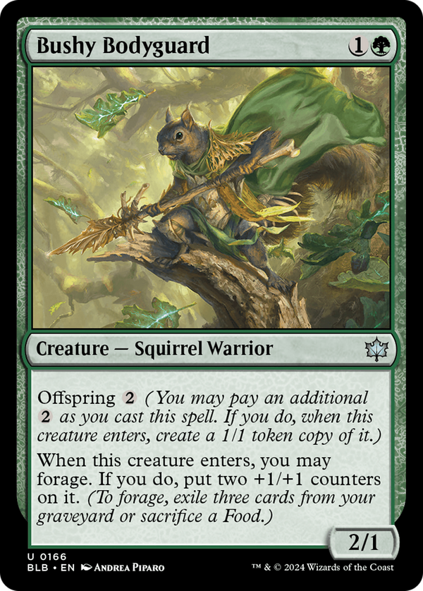 Bushy Bodyguard (blb)