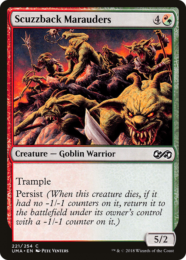 Scuzzback Marauders (uma)