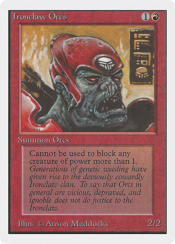 Ironclaw Orcs (2ed)
