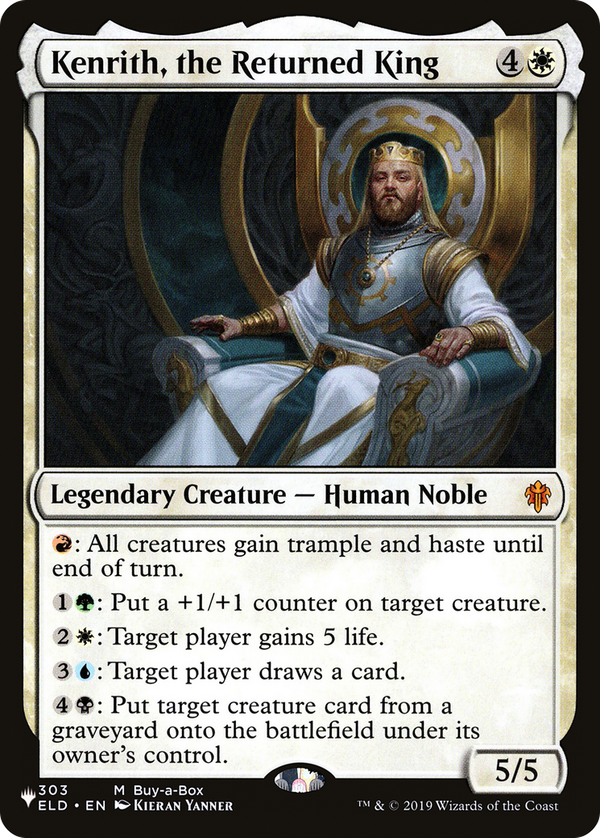 Kenrith, the Returned King (plst)