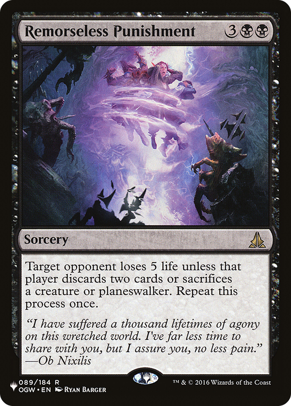 Remorseless Punishment (plst)