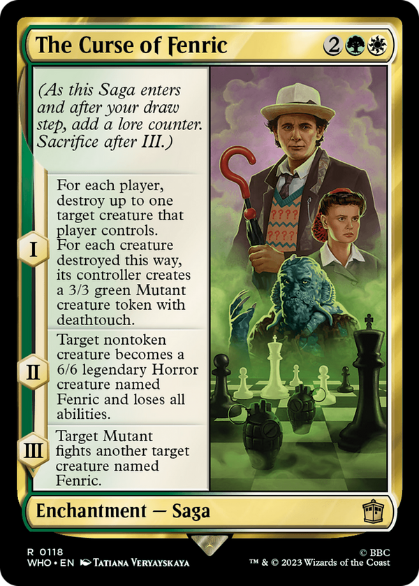The Curse of Fenric (who)