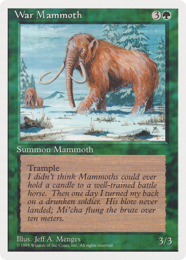 War Mammoth (rqs)
