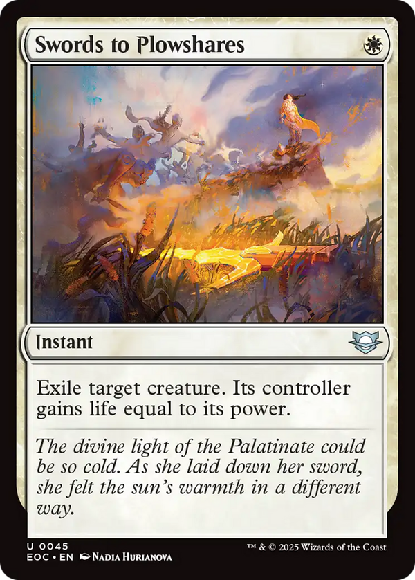 Swords to Plowshares (eoc)