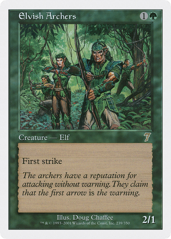 Elvish Archers (7ed)