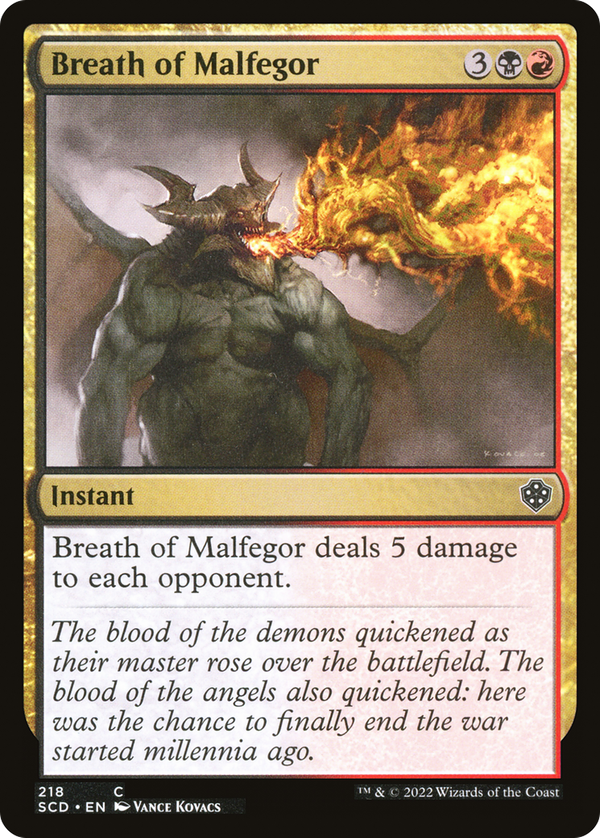 Breath of Malfegor (scd)