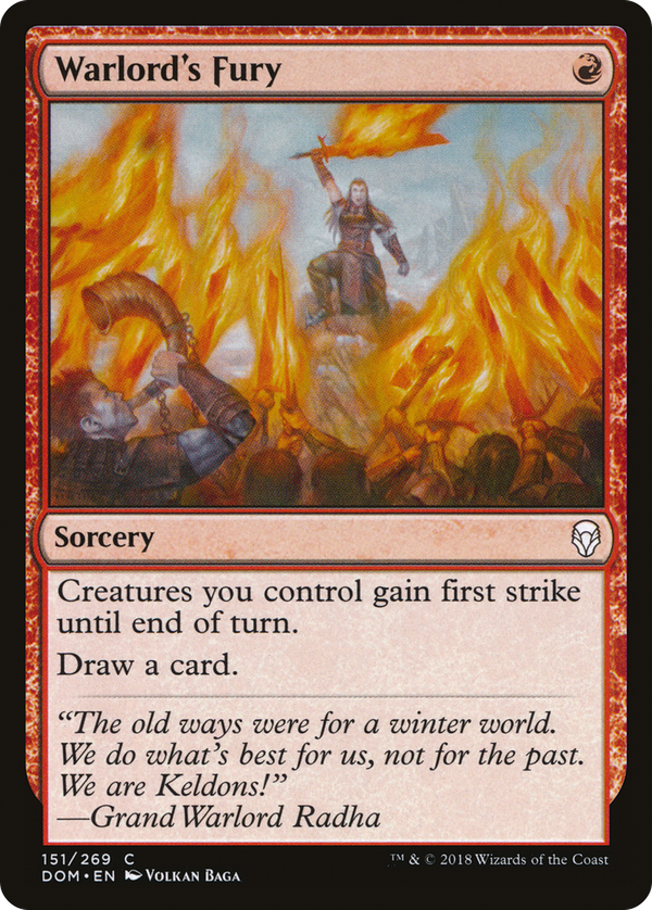Warlord's Fury (dom)