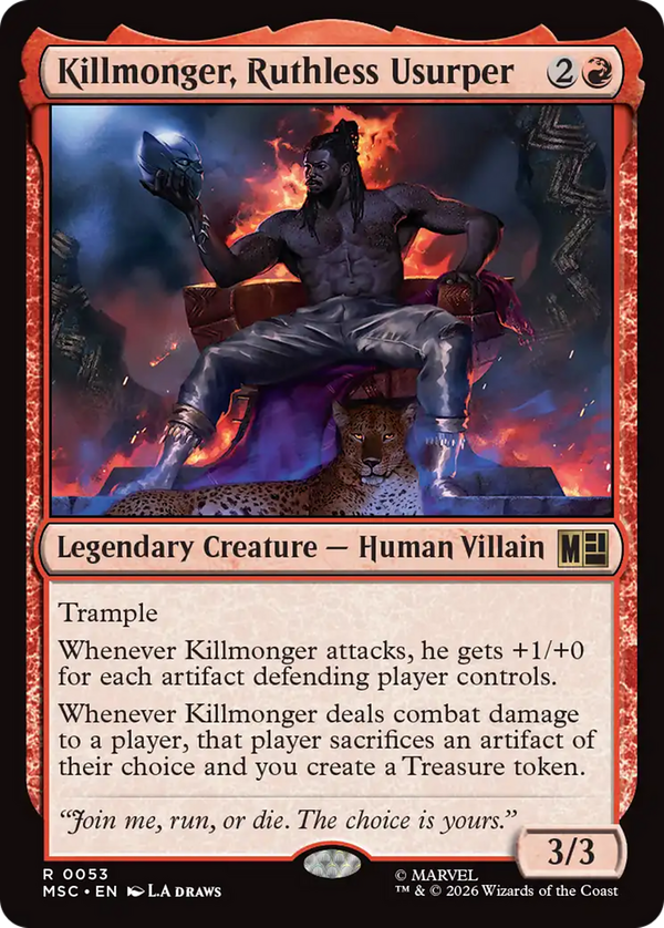 Killmonger, Ruthless Usurper (msc)
