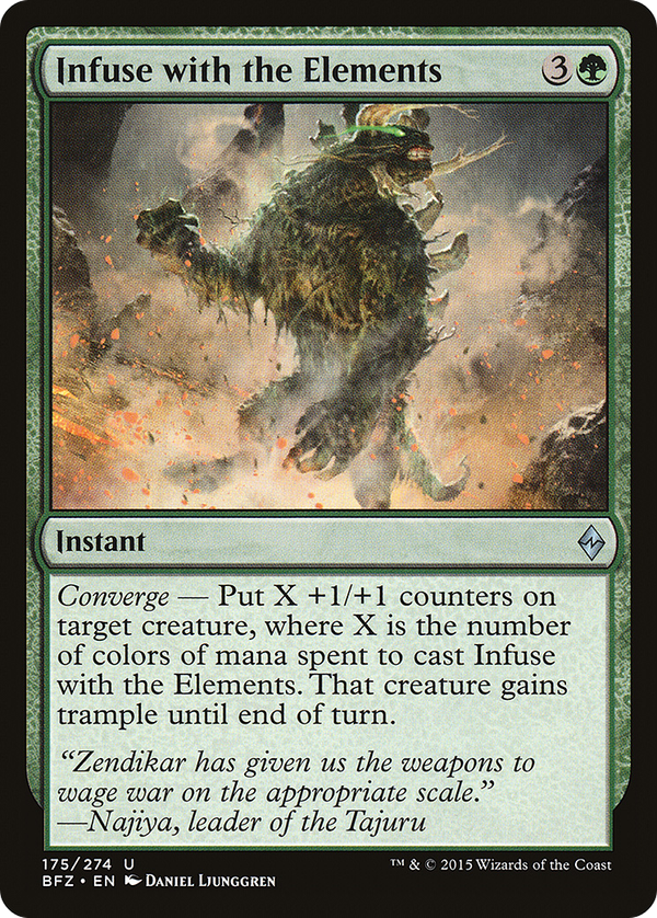 Infuse with the Elements (bfz)