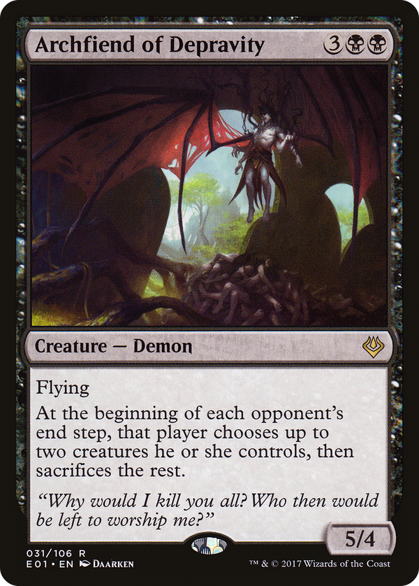 Archfiend of Depravity (e01)
