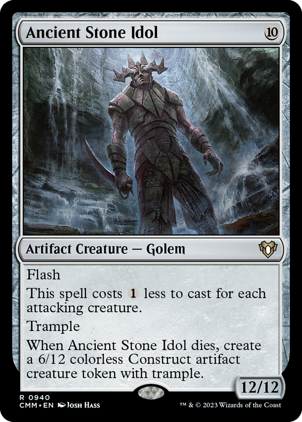 Ancient Stone Idol (cmm)