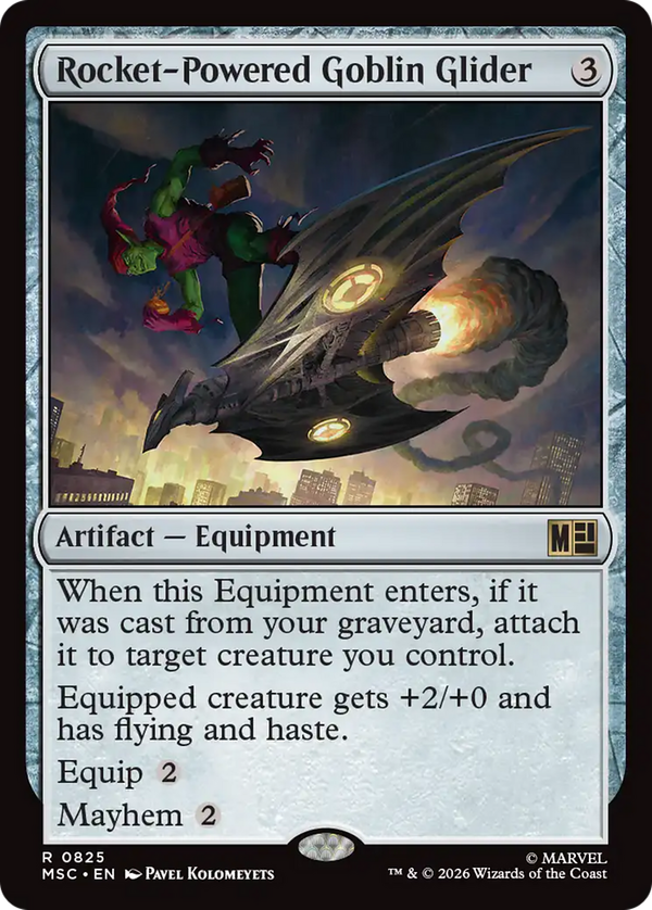 Rocket-Powered Goblin Glider (msc)