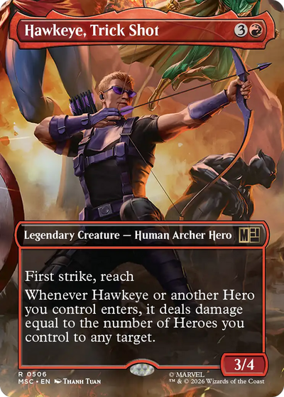 Hawkeye, Trick Shot