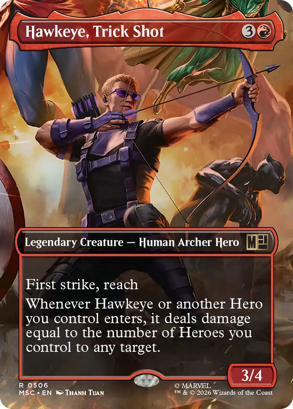 Hawkeye, Trick Shot (msc)