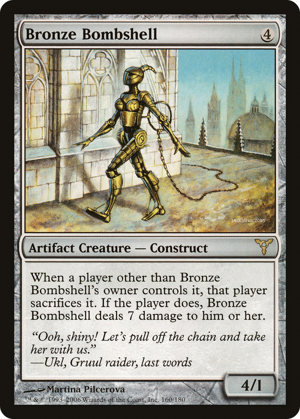 Bronze Bombshell (dis)