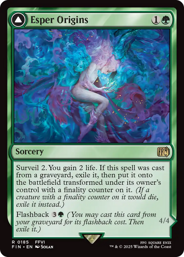 Esper Origins // Summon: Esper Maduin (fin)