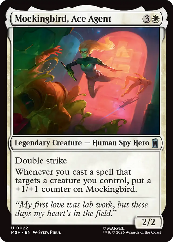 Mockingbird, Ace Agent (msh)