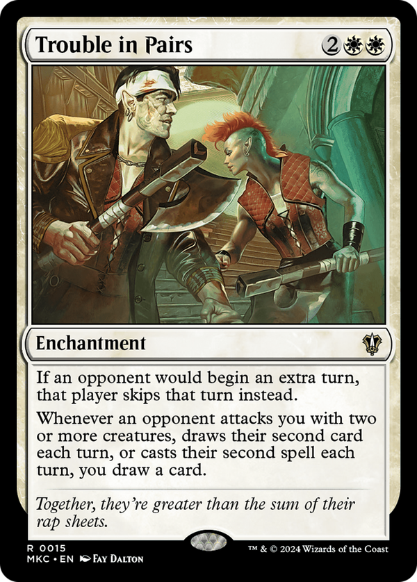 Trouble in Pairs (mkc)
