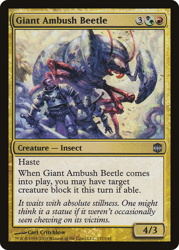 Giant Ambush Beetle (arb)