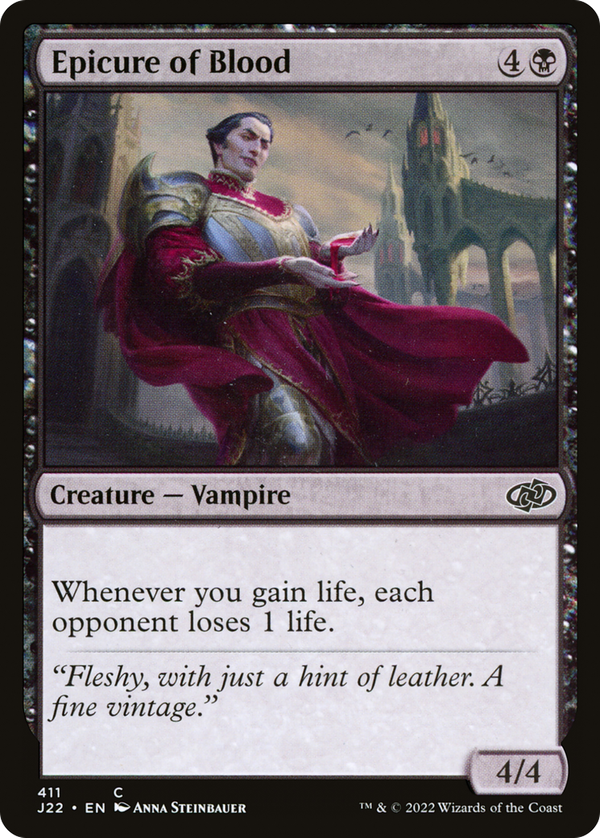 Epicure of Blood (j22)