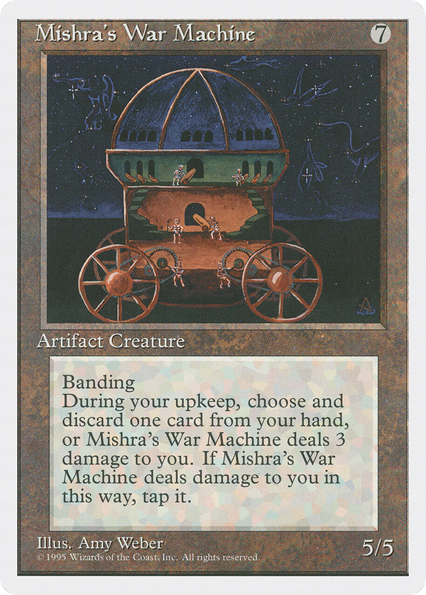 Mishra's War Machine (4ed)