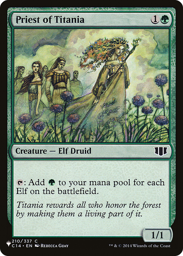 Priest of Titania (plst)