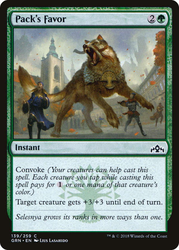 Pack's Favor (grn)