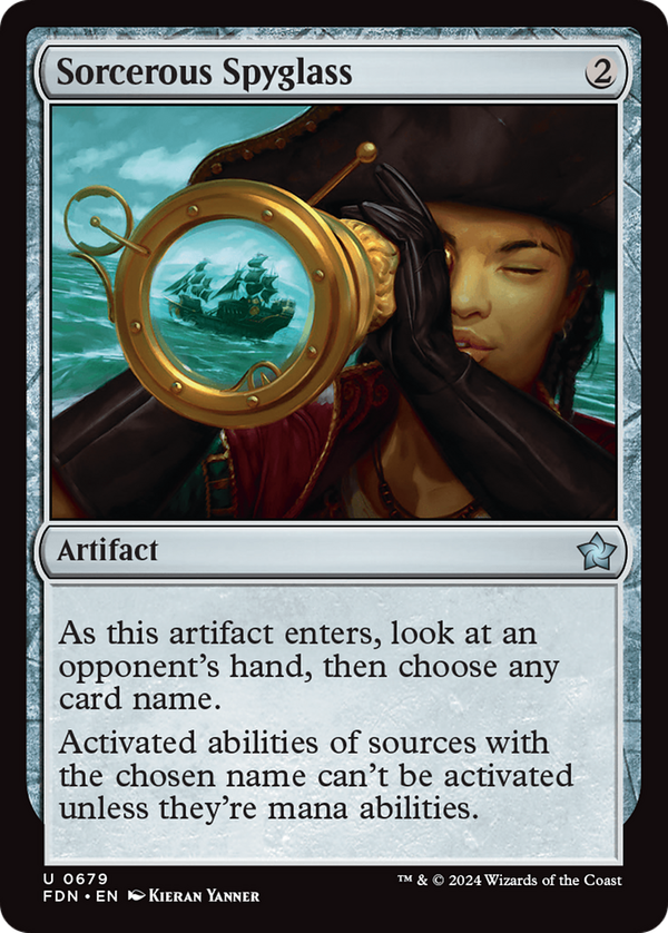 Sorcerous Spyglass (fdn)