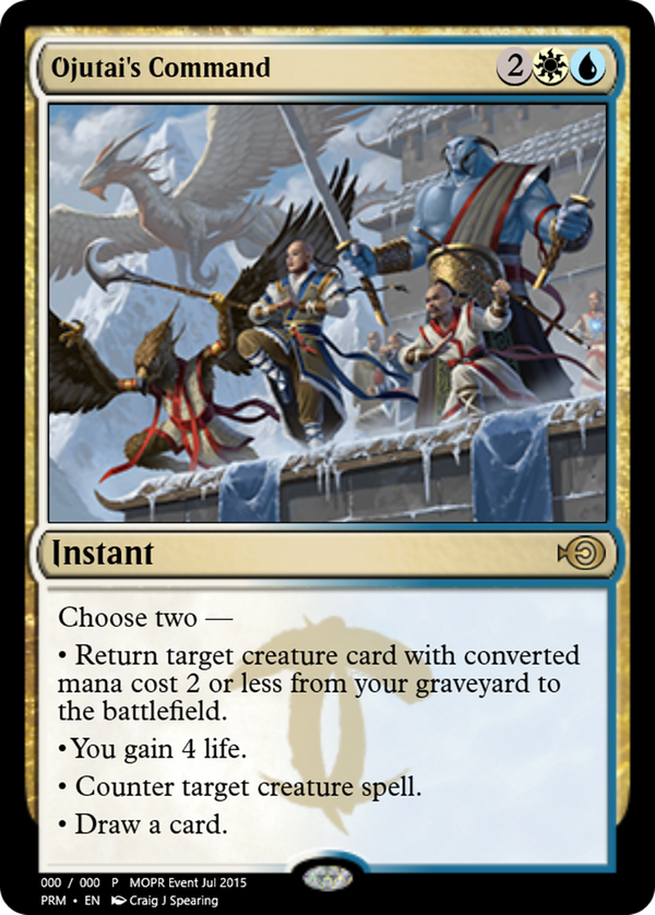 Ojutai's Command (prm)