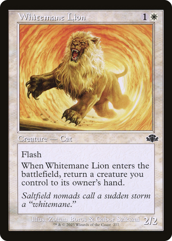 Whitemane Lion (dmr)