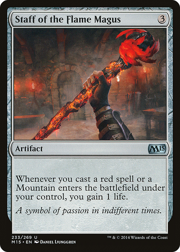 Staff of the Flame Magus (m15)