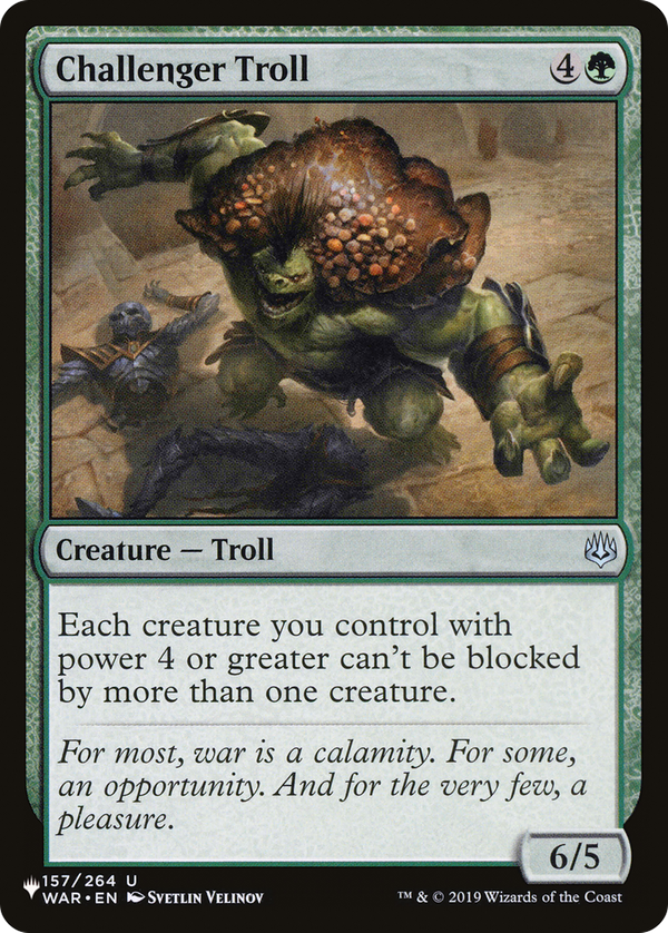 Challenger Troll (plst)