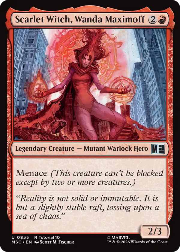 Scarlet Witch, Wanda Maximoff (msc)