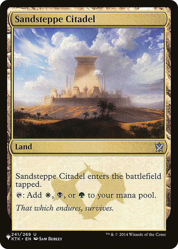 Sandsteppe Citadel (plst)