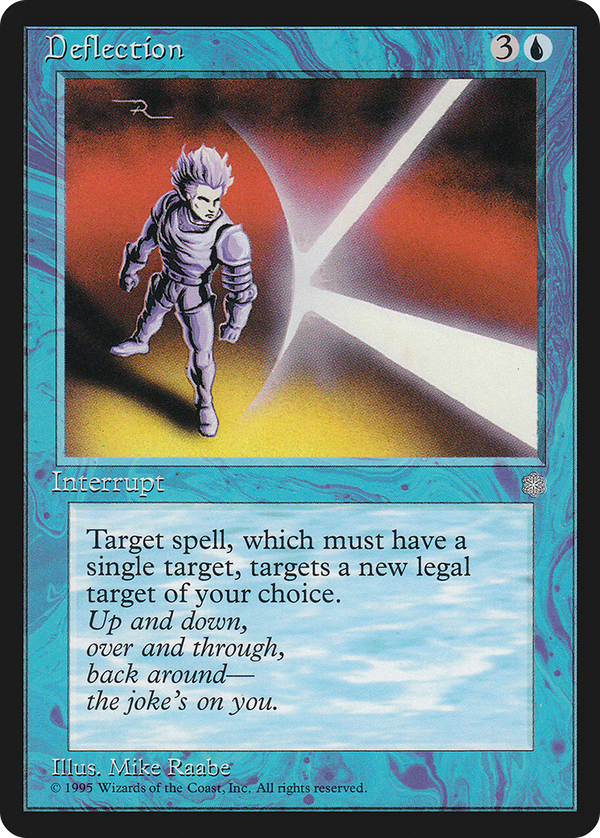 Deflection (ice)