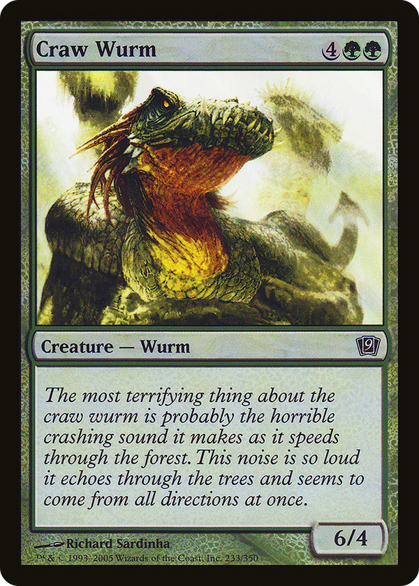 Craw Wurm (9ed)