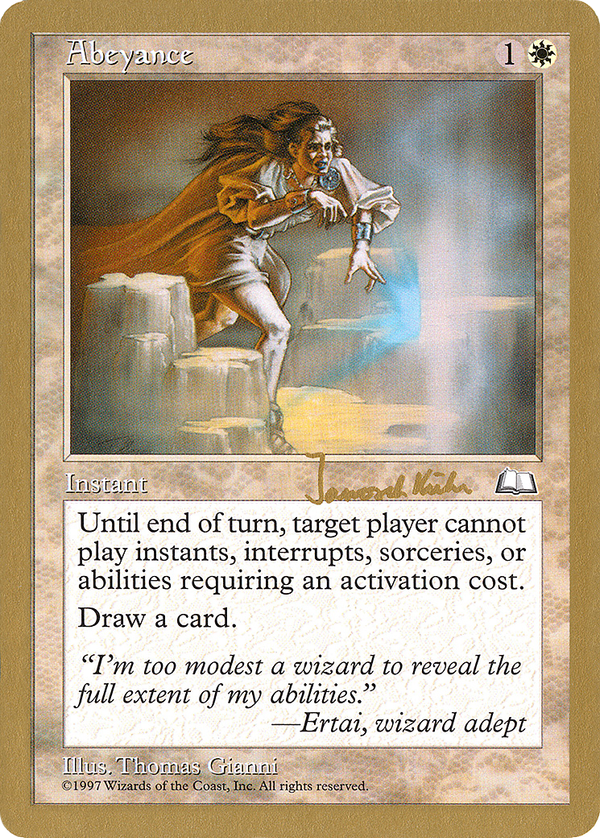 Abeyance (wc97)